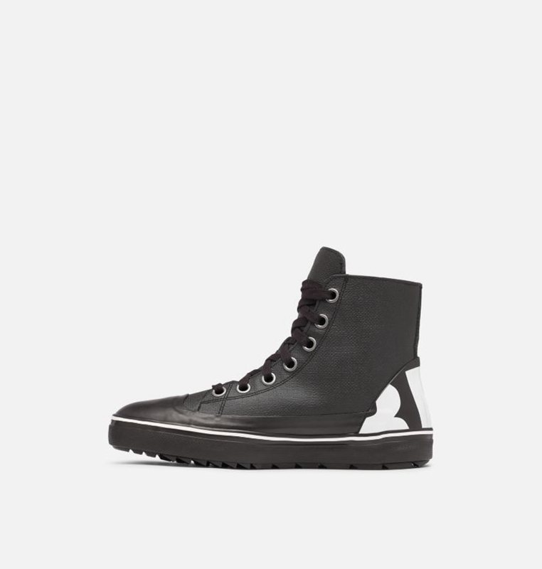 Mens Booties Black - Sorel Cheyanne™ Metro Hi - 259-LJUCXY